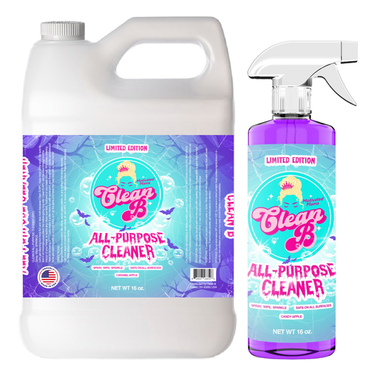 Clean B Halloween 1 Gallon Container & 16 oz Bottle Combo Pack Limited Edition