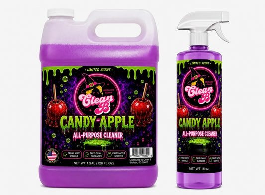 Clean B Halloween 1 Gallon Container & 16 oz Bottle Combo Pack Limited Edition